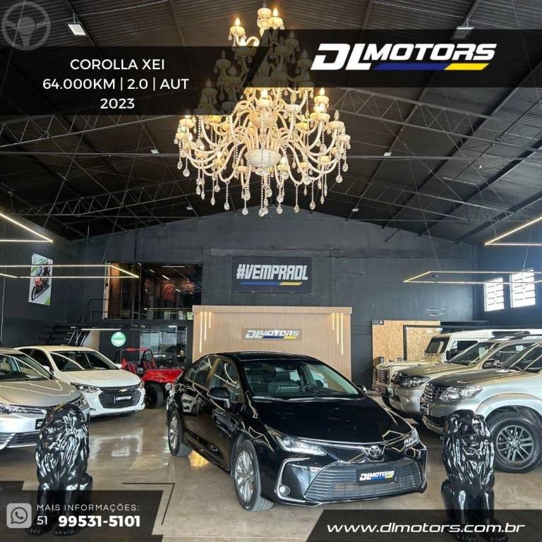 TOYOTA - COROLLA - 2022/2023 - PRETA - R$ 135.800,00