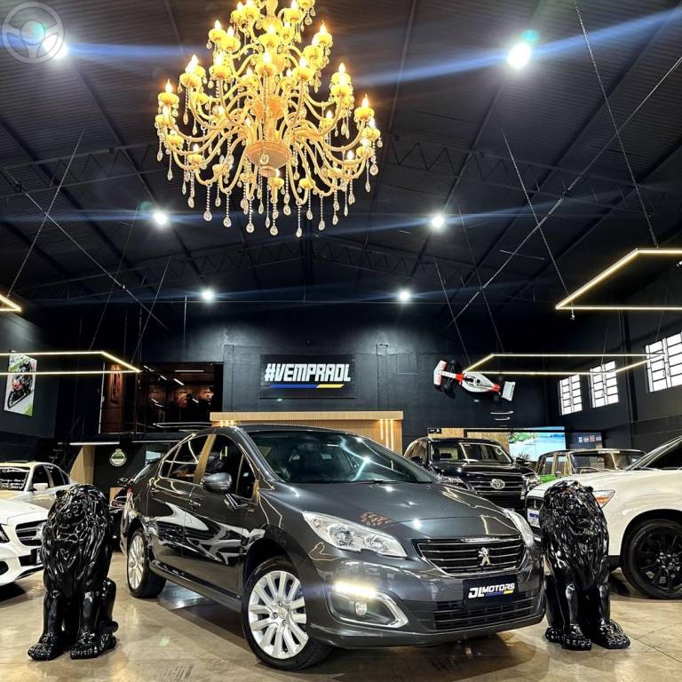 PEUGEOT - 408 - 2016/2017 - CINZA - R$ 53.800,00