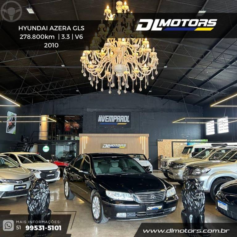 HYUNDAI - AZERA - 2009/2010 - PRETA - R$ 39.800,00